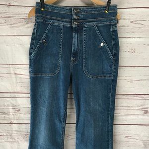 Frame Radford High Waisted Cropped Jeans